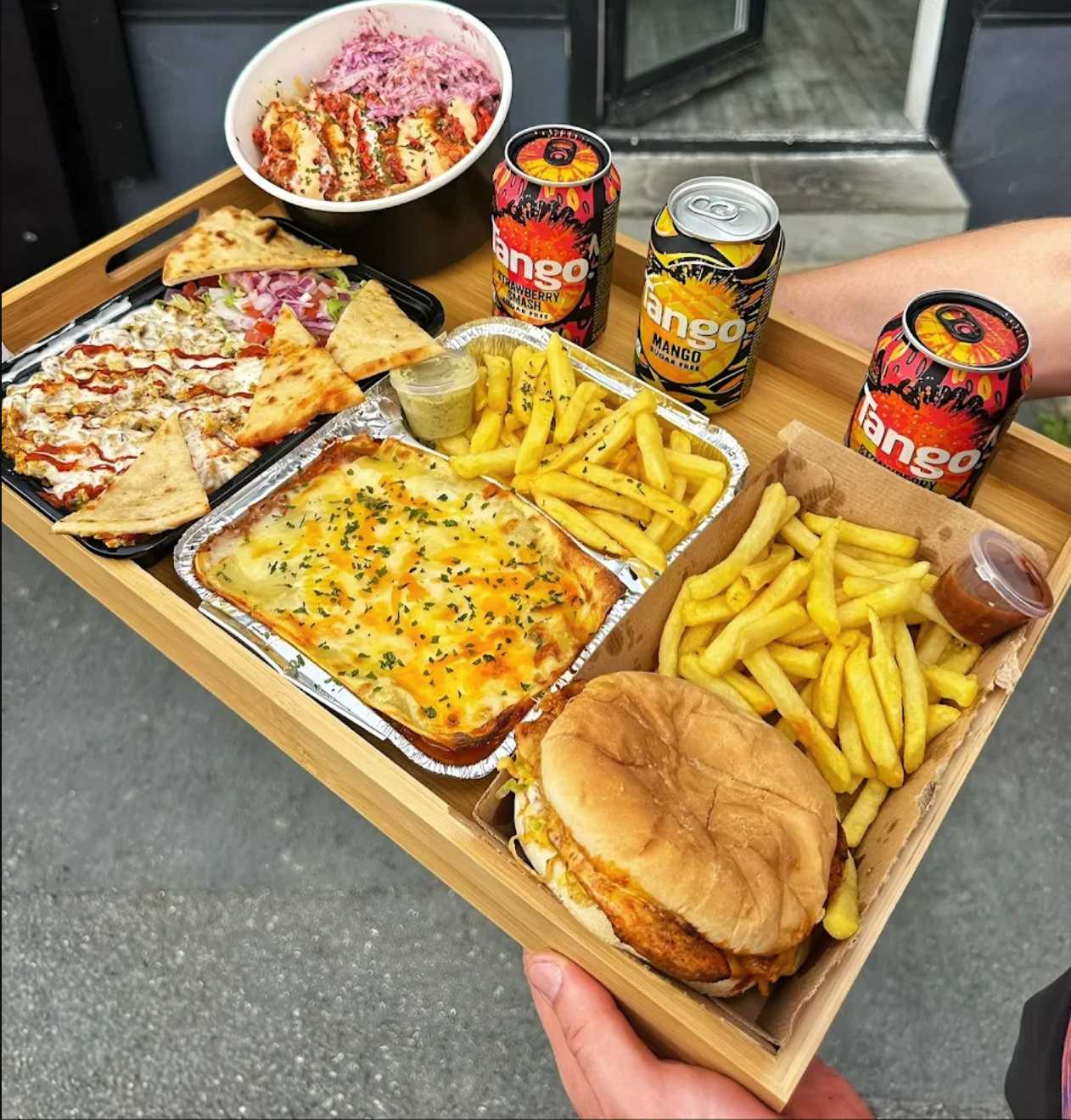 Deli King Bradford pizzas