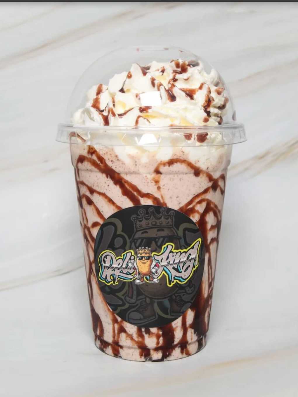 Deli King’s Blue Milkshake in Bradford.